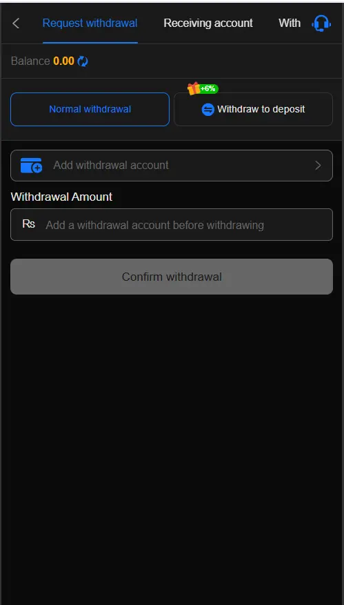 Withdraw Money