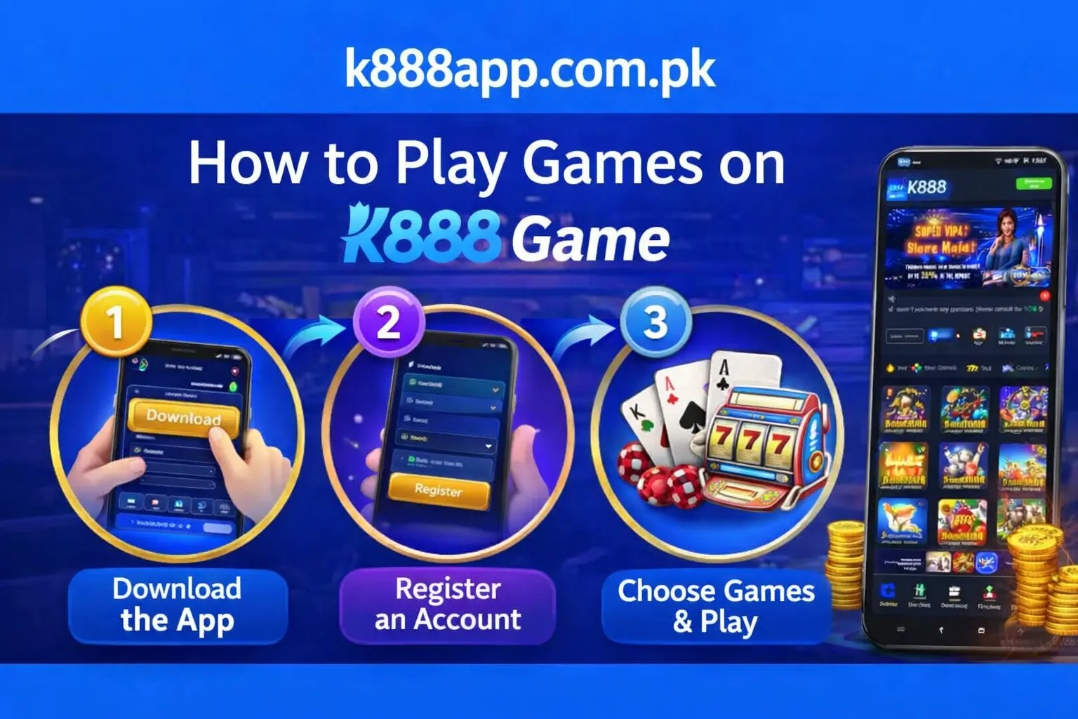 How to Play K888 Game